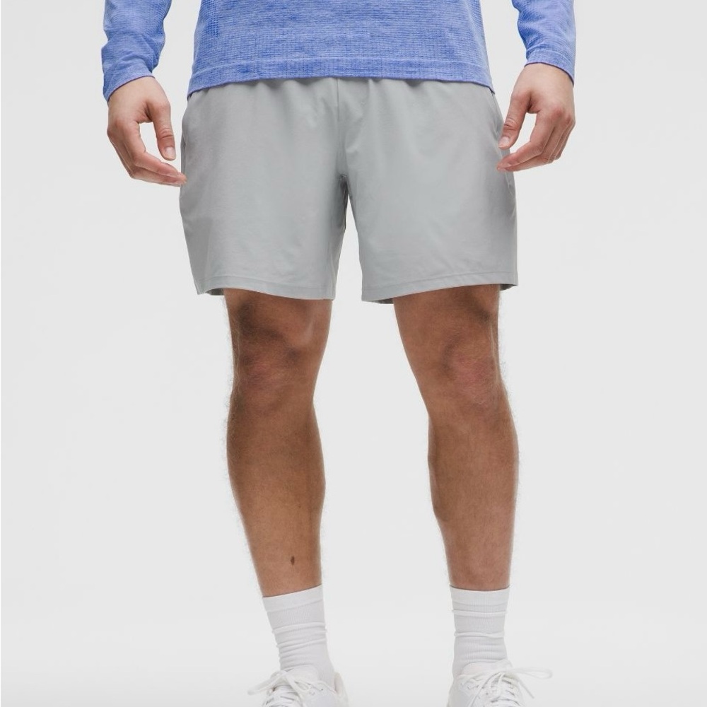 Lululemon Pace breaker LINED mens shorts 7in Grey Super soft and comfortable